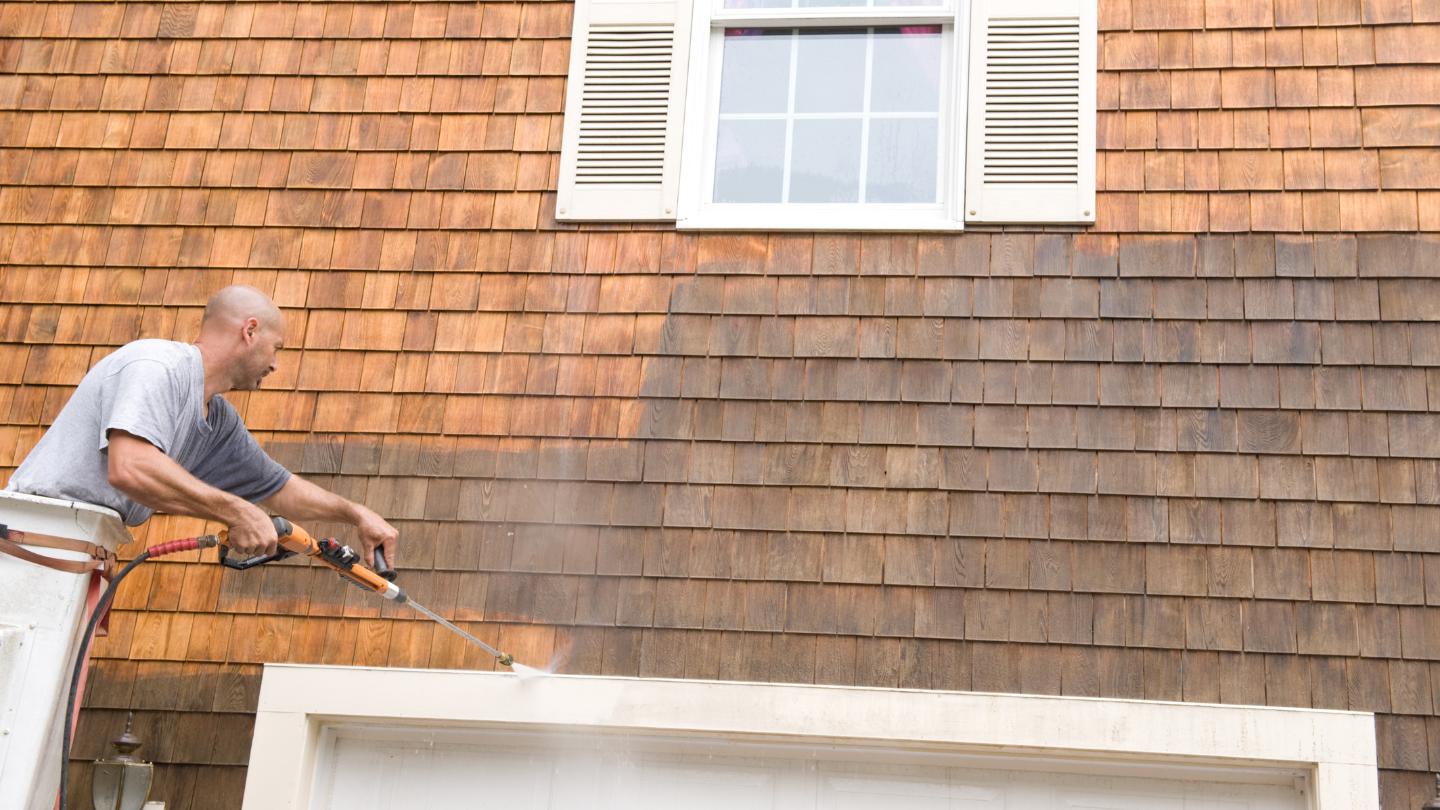 soft pressure washing