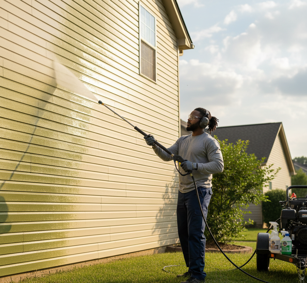 House Siding Cleaning