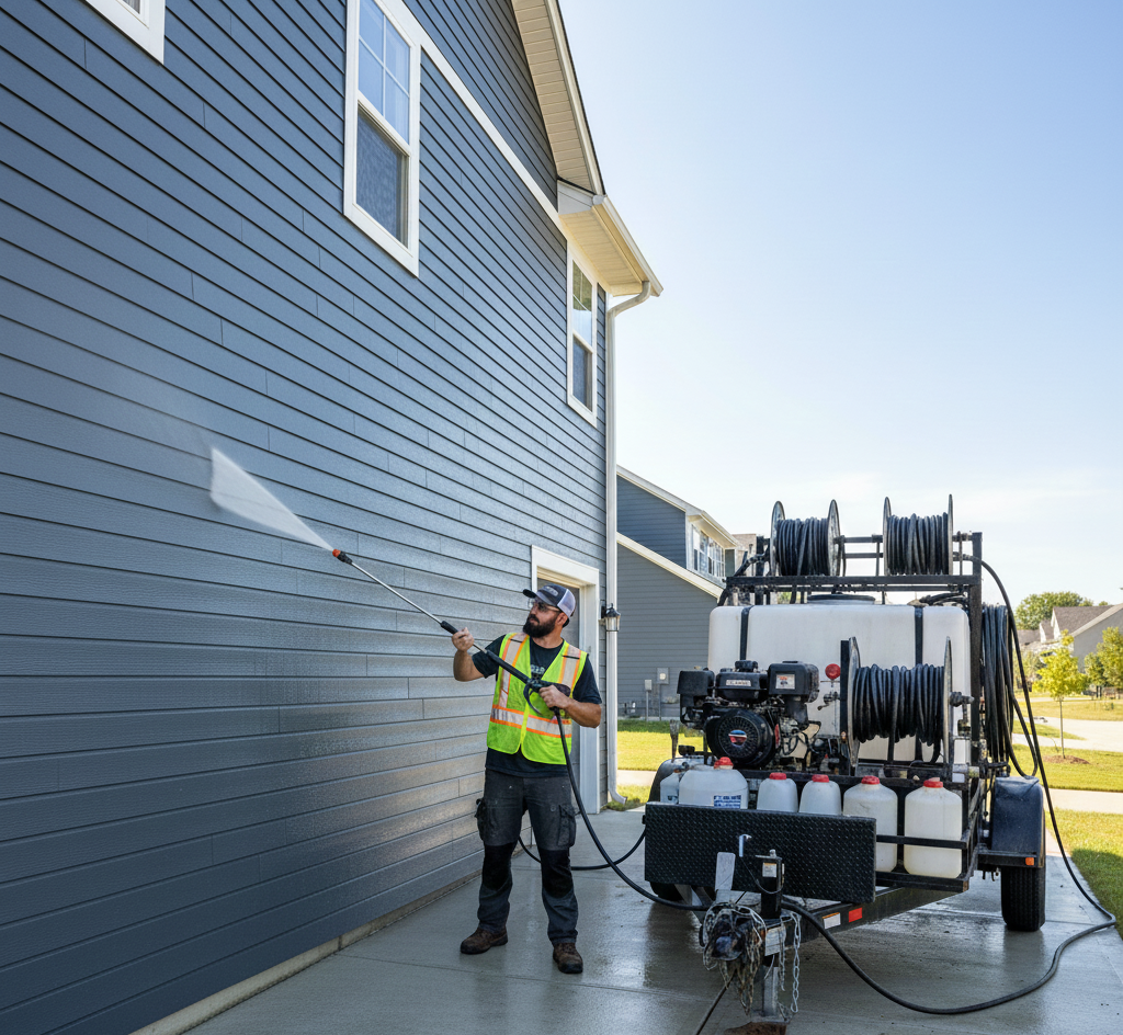 Exterior House Cleaning